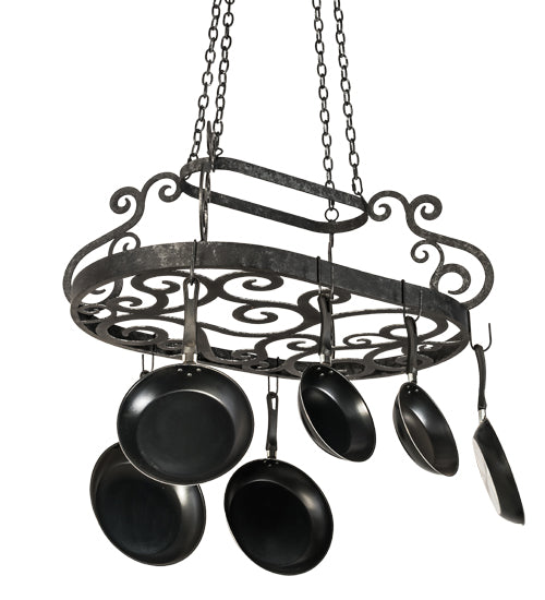 38" Long Neo Pot Rack