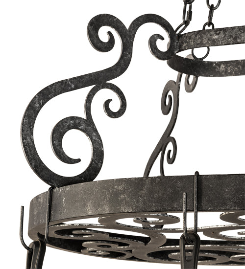 38" Long Neo Pot Rack