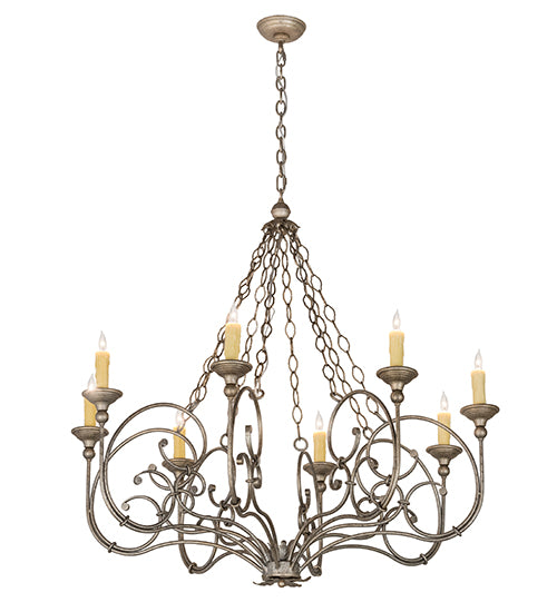 42" Wide Rachelle 8 Light Chandelier