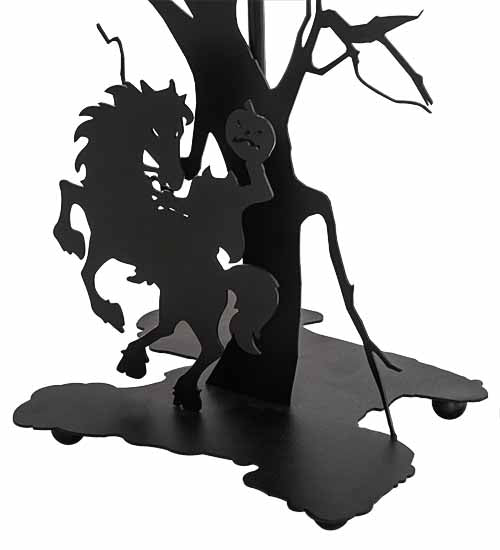 12.5" Wide Personalized Headless Horseman Table Lamp