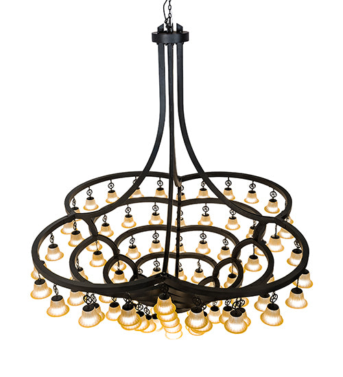 114" Wide Cretella 86 Light Chandelier