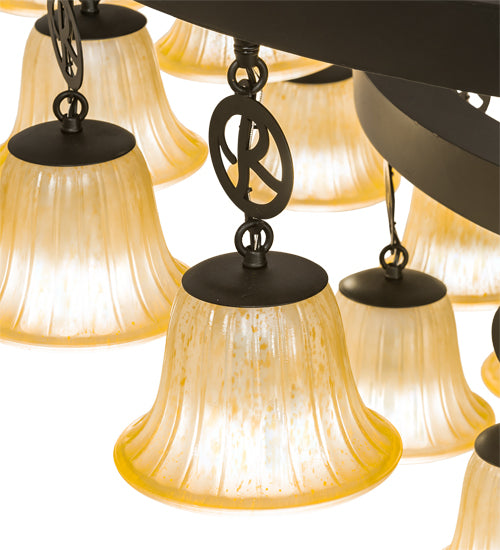 114" Wide Cretella 86 Light Chandelier