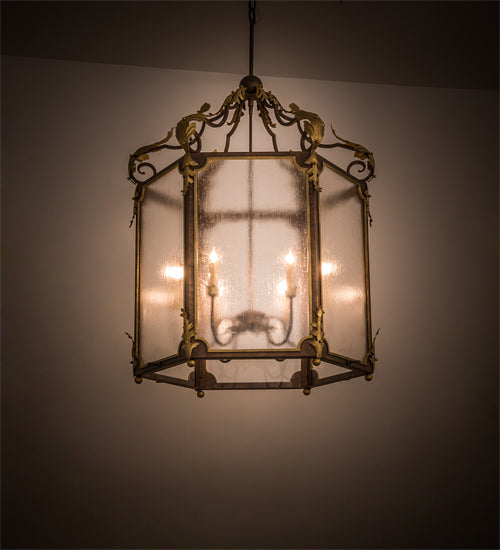 34"W Ganser Lantern Pendant