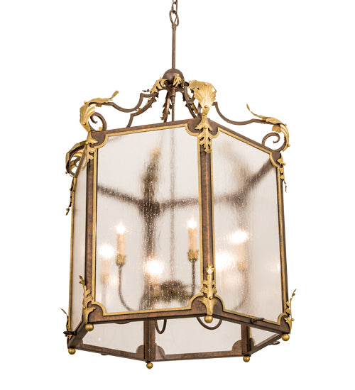 34"W Ganser Lantern Pendant