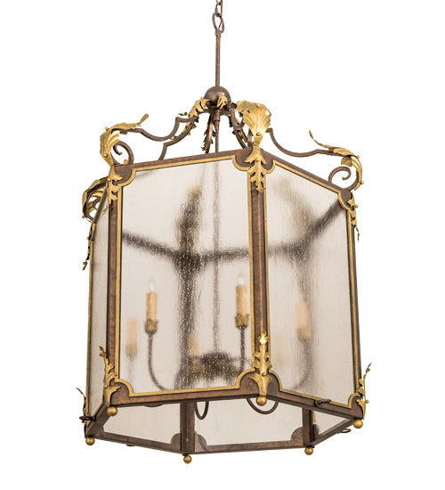 34"W Ganser Lantern Pendant