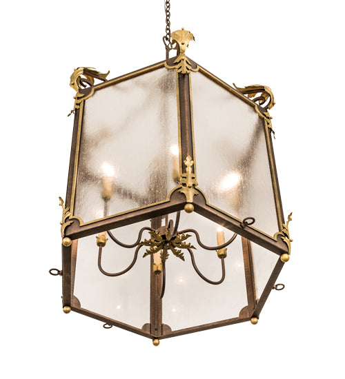 34"W Ganser Lantern Pendant