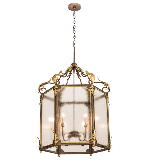 34"W Ganser Lantern Pendant