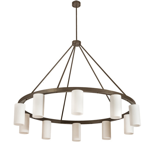 72" Wide Loxley Needham 10 Light Chandelier