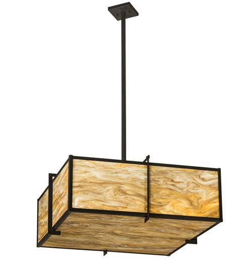 30" Square Martis Inverted Pendant