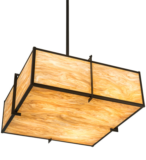 30" Square Martis Inverted Pendant