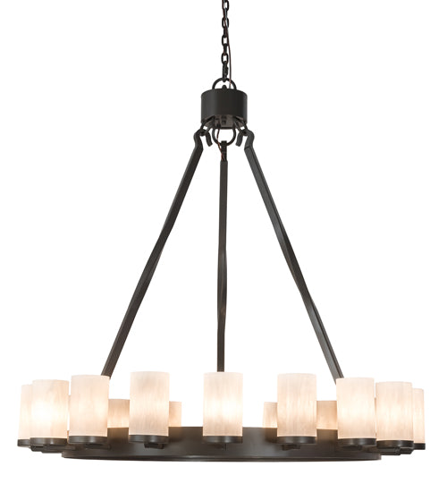 48" Wide Noziroh Ring 18 Lt Chandelier