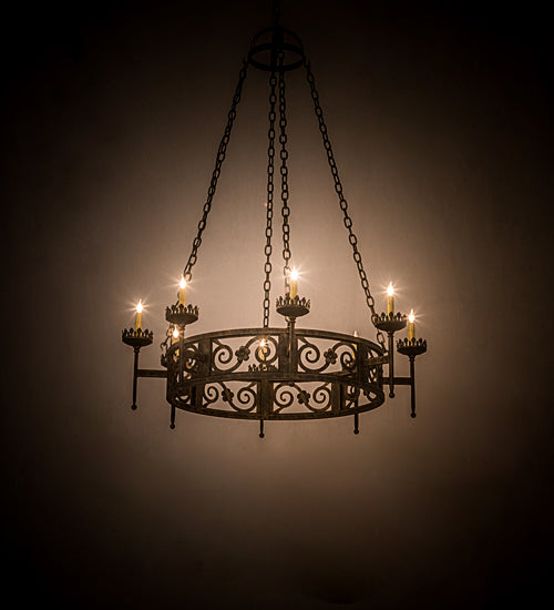 42" Wide Majella 8 Light Chandelier