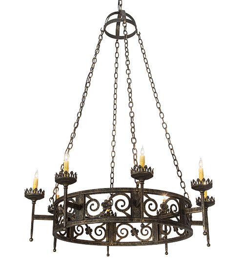 42" Wide Majella 8 Light Chandelier