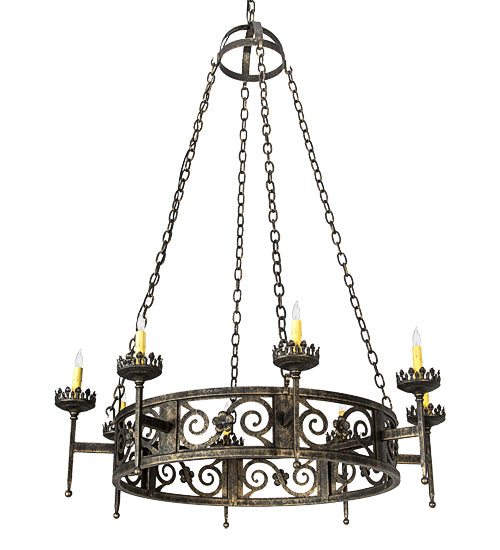 42" Wide Majella 8 Light Chandelier