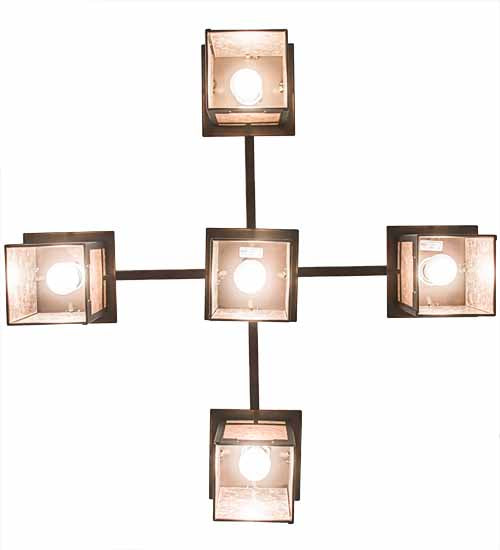 36"Long Roylance 5 Light Chandelier