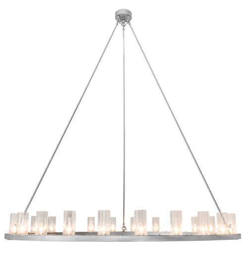 72" Wide Loxley 24 Lt Chandelier