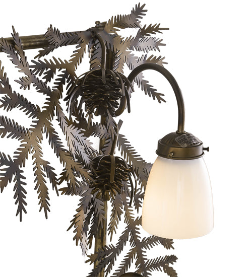 40" High X 40" Wide Pine Branch 6 Light Vanity