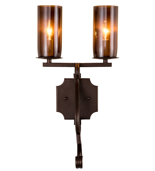 10" Wide Piero 2 Lt Wall Sconce