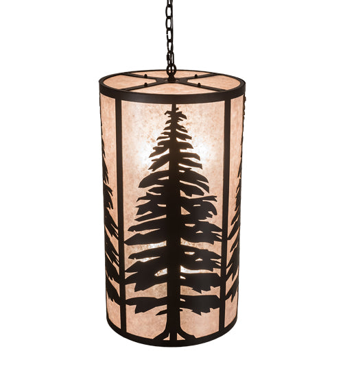 18" Wide Tall Pines Pendant