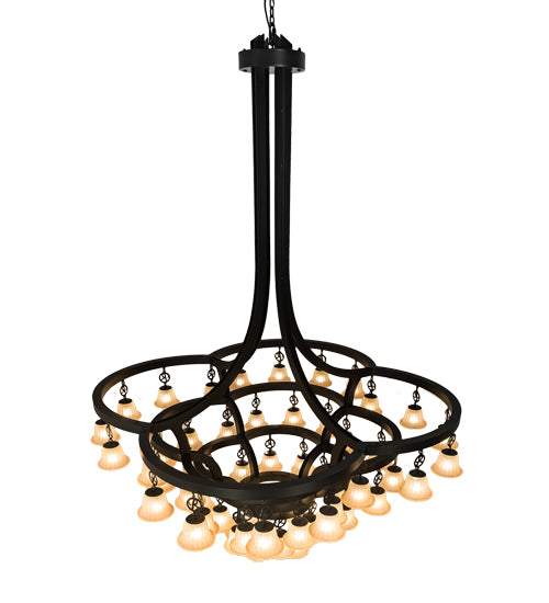 90" Wide Cretella 58 Lt Chandelier