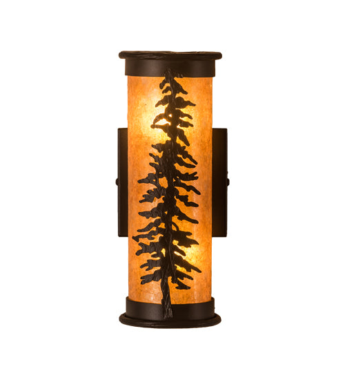 5" Wide Tall Pines Wall Sconce