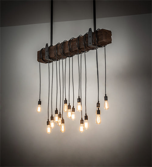 48" Long Alva 15 Light Pendant