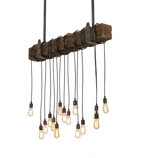 48" Long Alva 15 Light Pendant