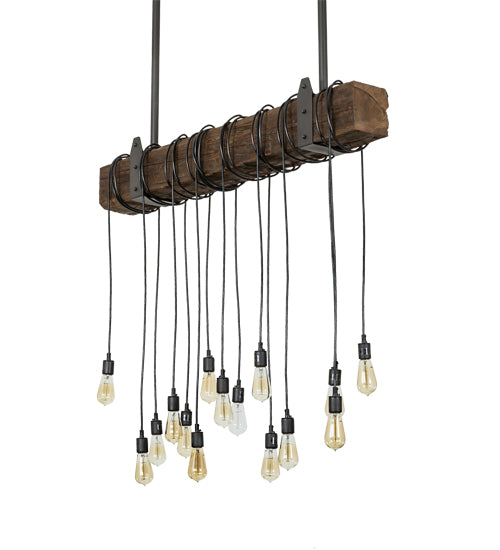 48" Long Alva 15 Light Pendant