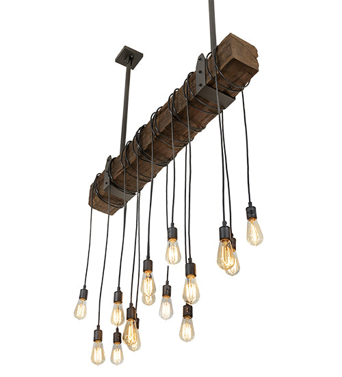 48" Long Alva 15 Light Pendant