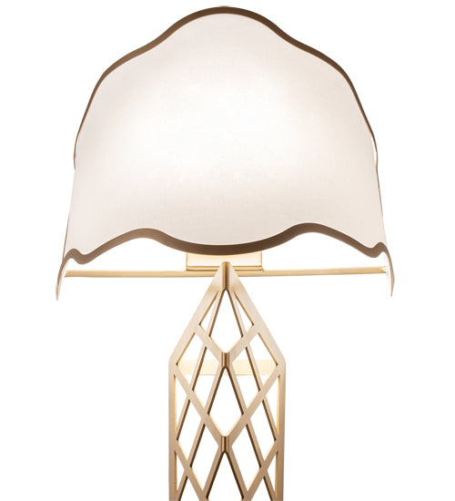 18" Wide Custard & Cone Wall Sconce