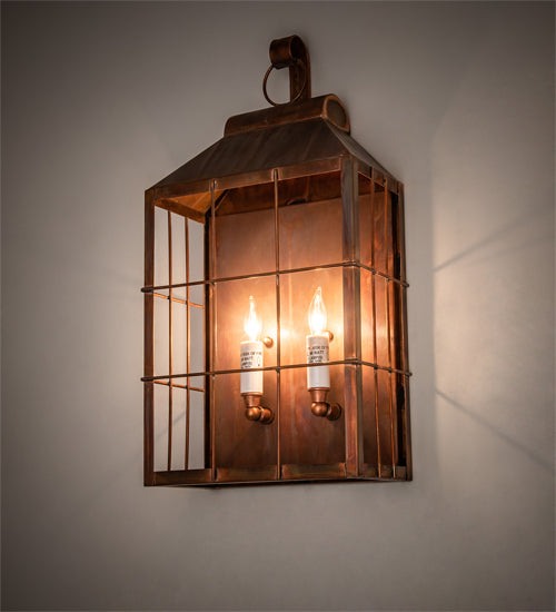 9" Wide Coachman Avignon Lantern Hanging Wall Sconce