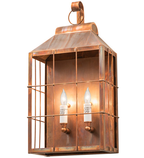 9" Wide Coachman Avignon Lantern Hanging Wall Sconce