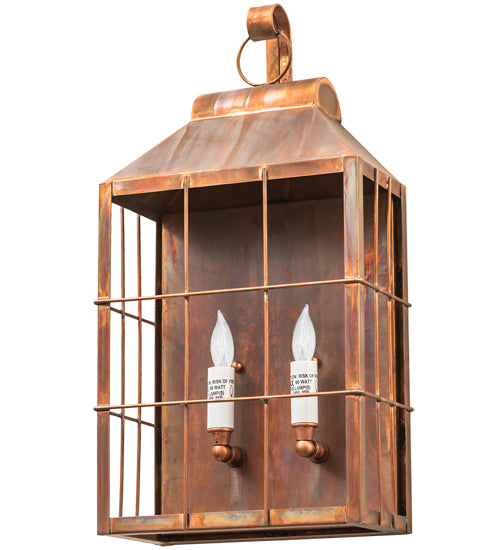 9" Wide Coachman Avignon Lantern Hanging Wall Sconce