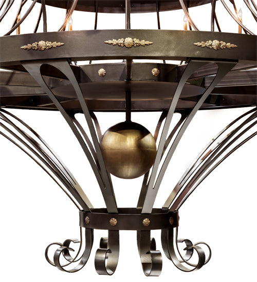 112" Wide Chloe 40 Light Chandelier