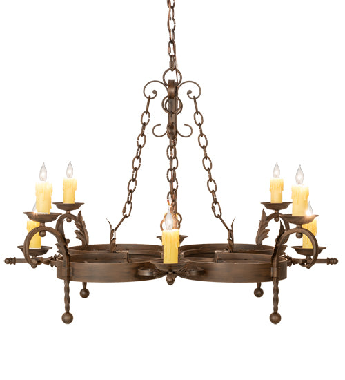 42" Wide Andorra 8 Light Chandelier