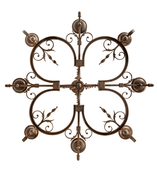 42" Wide Andorra 8 Light Chandelier