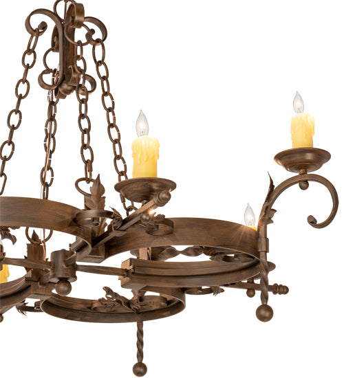 42" Wide Andorra 8 Light Chandelier