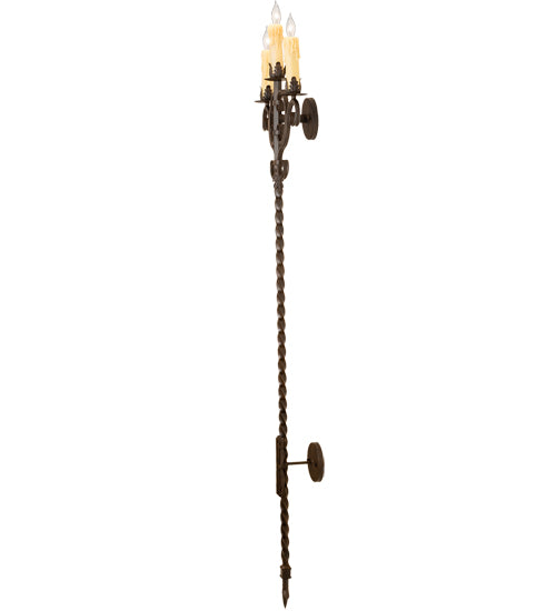 16" Wide Palmira 3 Light Wall Sconce