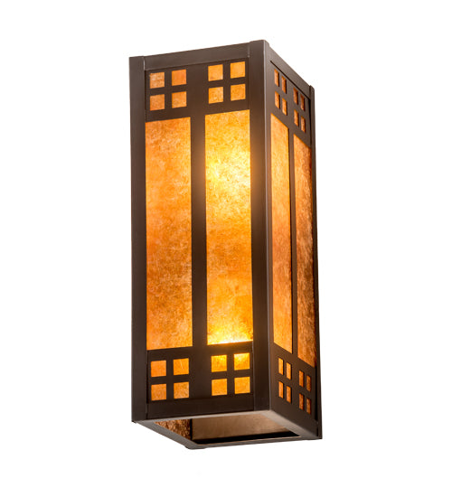 4.5" Wide Prairie Loft Wall Sconce