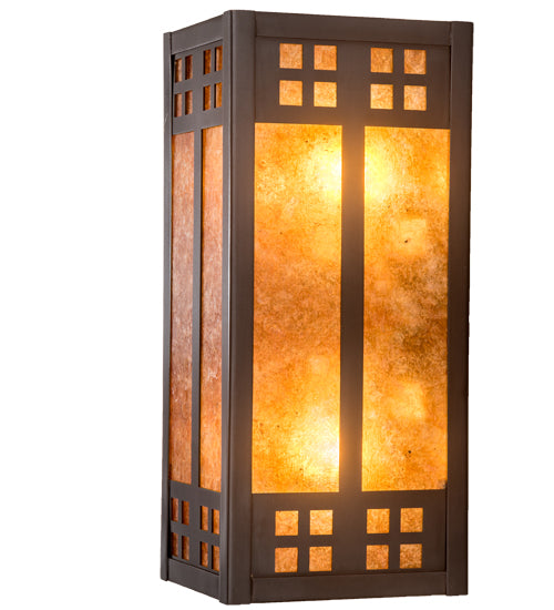 4.5" Wide Prairie Loft Wall Sconce