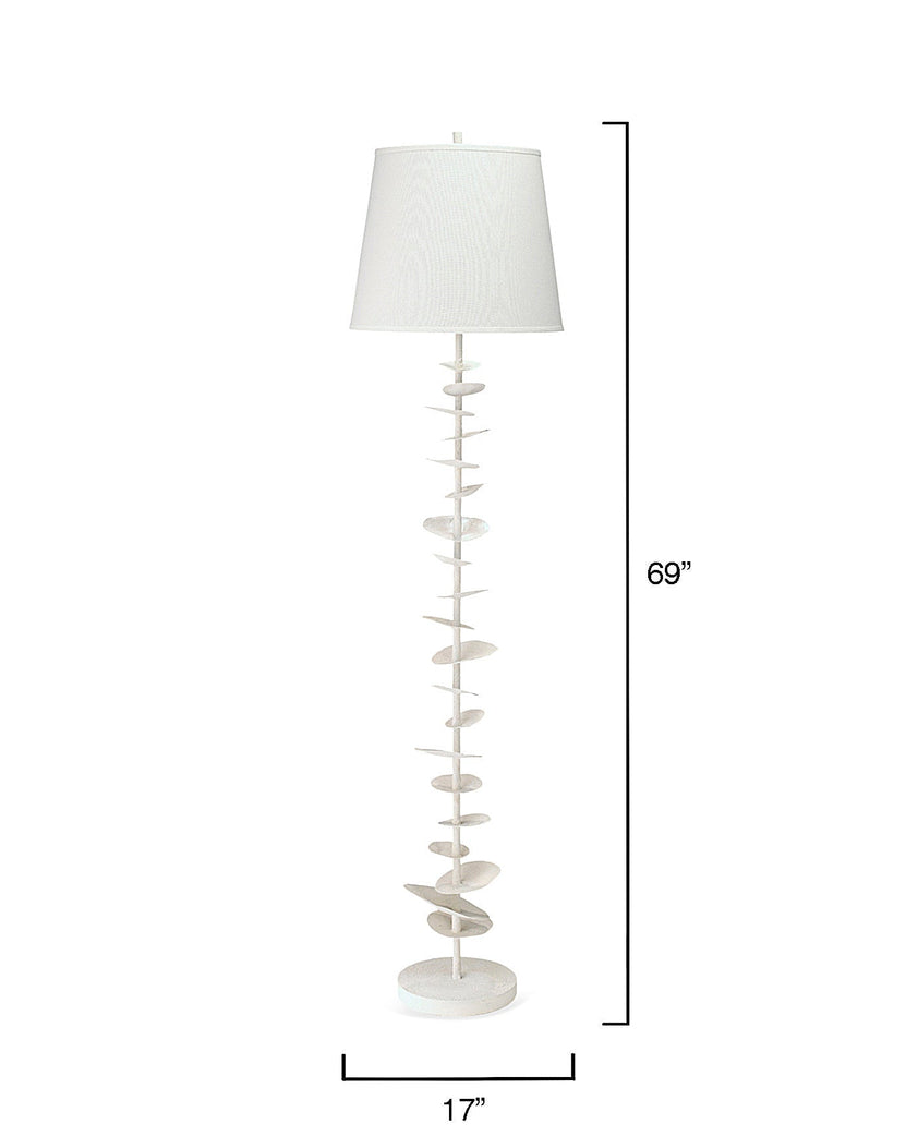 Petals Floor Lamp-White