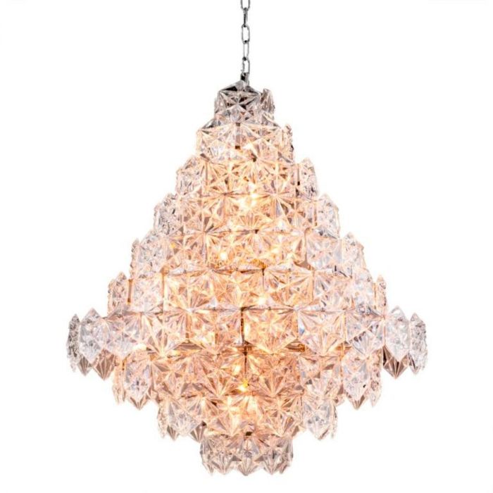 Chandelier Hermitage Large Nickel Finish