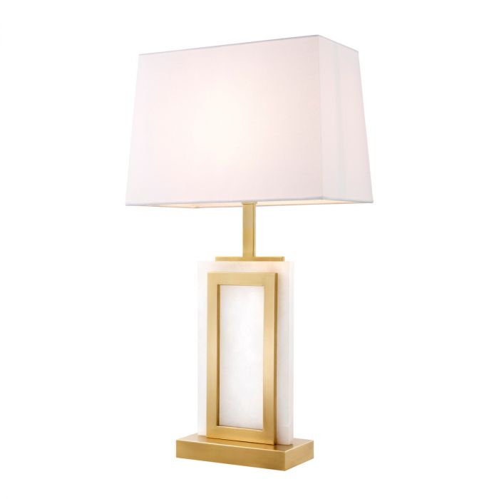 Table Lamp Murray Matte Brass Finish