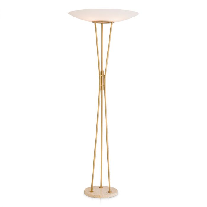 Floor Lamp Collina Antique Brass Finish