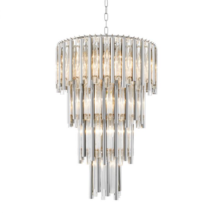 Chandelier Gigi Large Nickel Finish