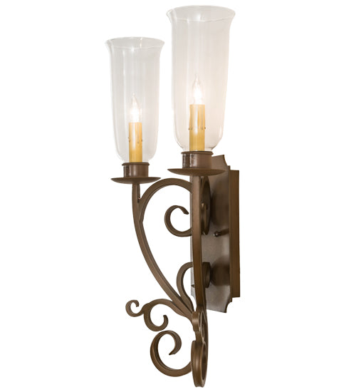 14" Wide Thierry 2 Light Wall Sconce