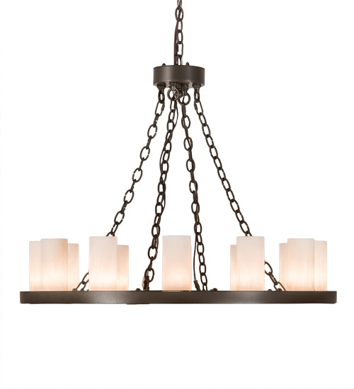 36" Wide Loxley 12 Light Chandelier