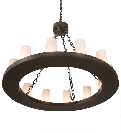 36" Wide Loxley 12 Light Chandelier