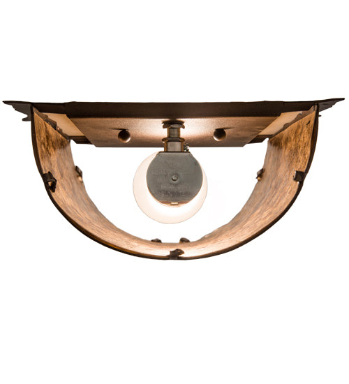 9" Wide Whispering Pines Left Wall Sconce