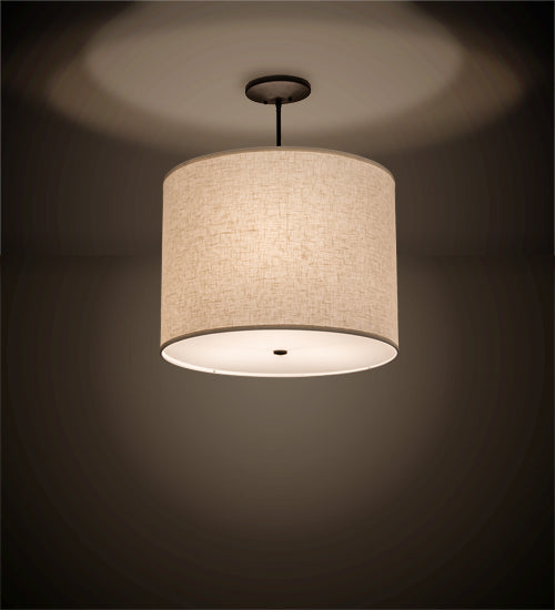 24" Wide Cilindro Textrene Pendant